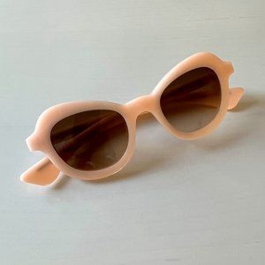 Illesteva Sunglasses (Pink Frame / Brown Faded Lenses)